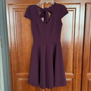 B Darlin Deep Purple Dress